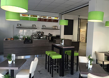 Das Bistro Monopol Ansicht des Bistro Monopols