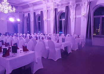 Gruseldinner im Historischen Saal Foto vom Gruseldinner, welches im Historischen Saal stattfand